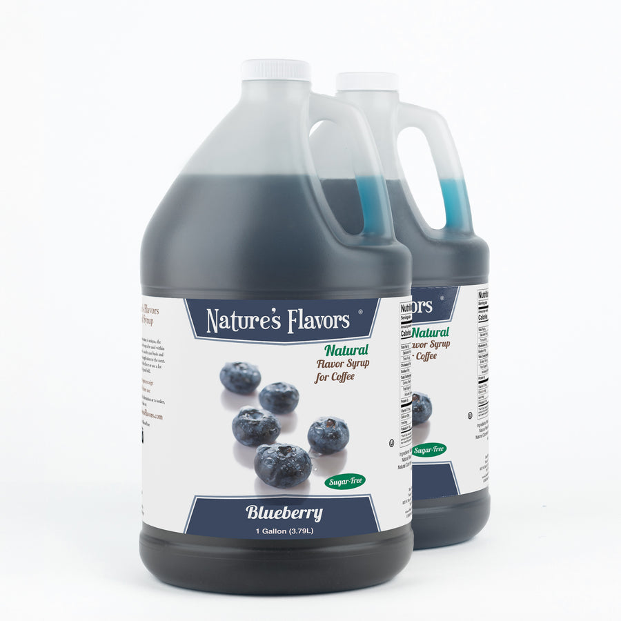 Sugar Free Blueberry Coffee Syrup