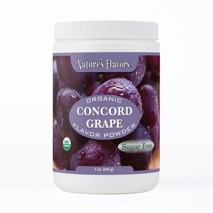 Concord Grape Flavor Powder (Sugar-Free), Organic