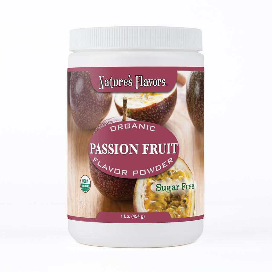 Passion Fruit Flavor Powder (Sugar-Free), Organic