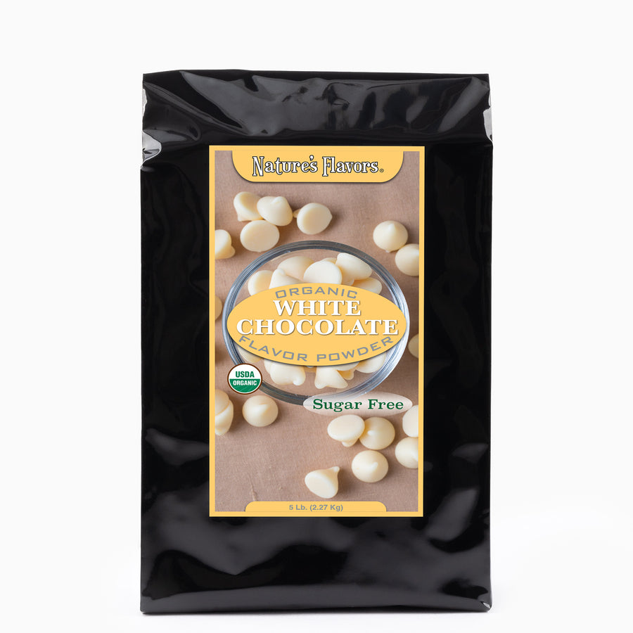 White Chocolate Flavor Powder (Sugar-Free), Organic