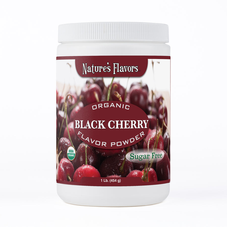 Black Cherry Flavor Powder (Sugar-Free), Organic