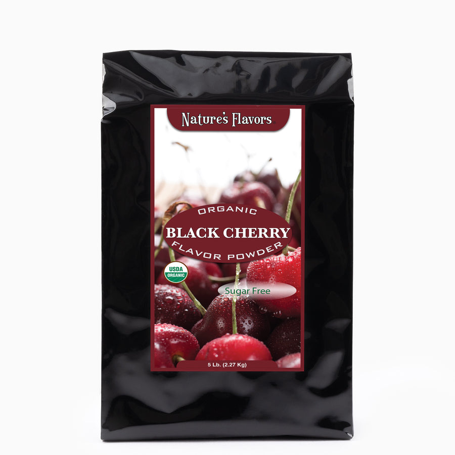 Black Cherry Flavor Powder (Sugar-Free), Organic