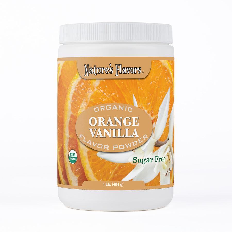 Orange Vanilla Flavor Powder (Sugar-Free), Organic