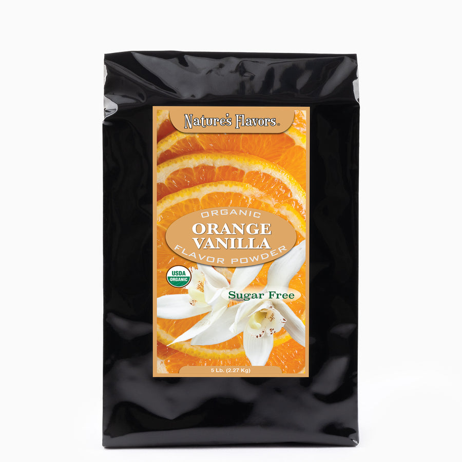 Orange Vanilla Flavor Powder (Sugar-Free), Organic