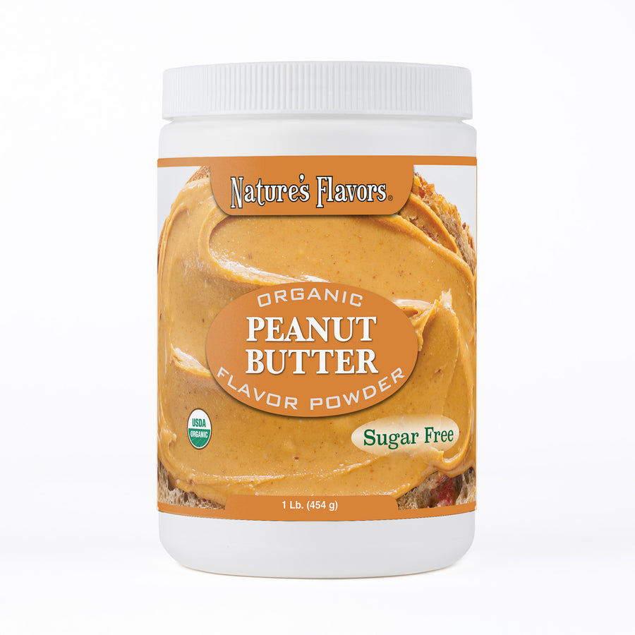 Peanut Butter Flavor Powder (Sugar-Free), Organic