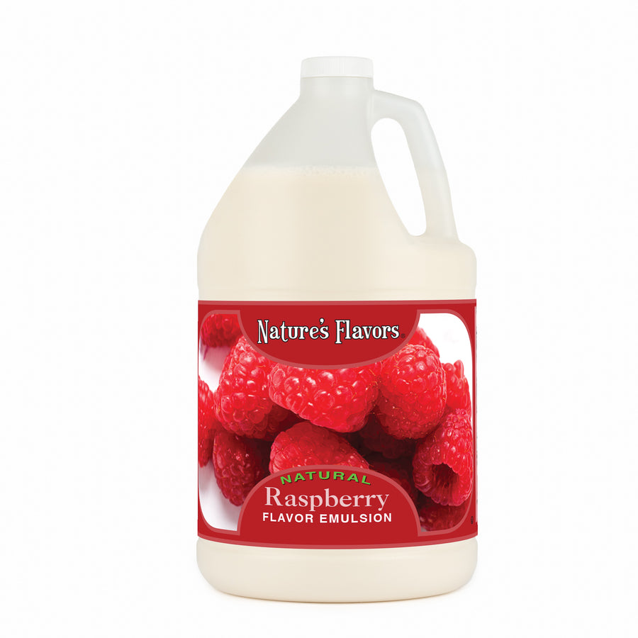 Raspberry Flavor Emulsion for High Heat Applications