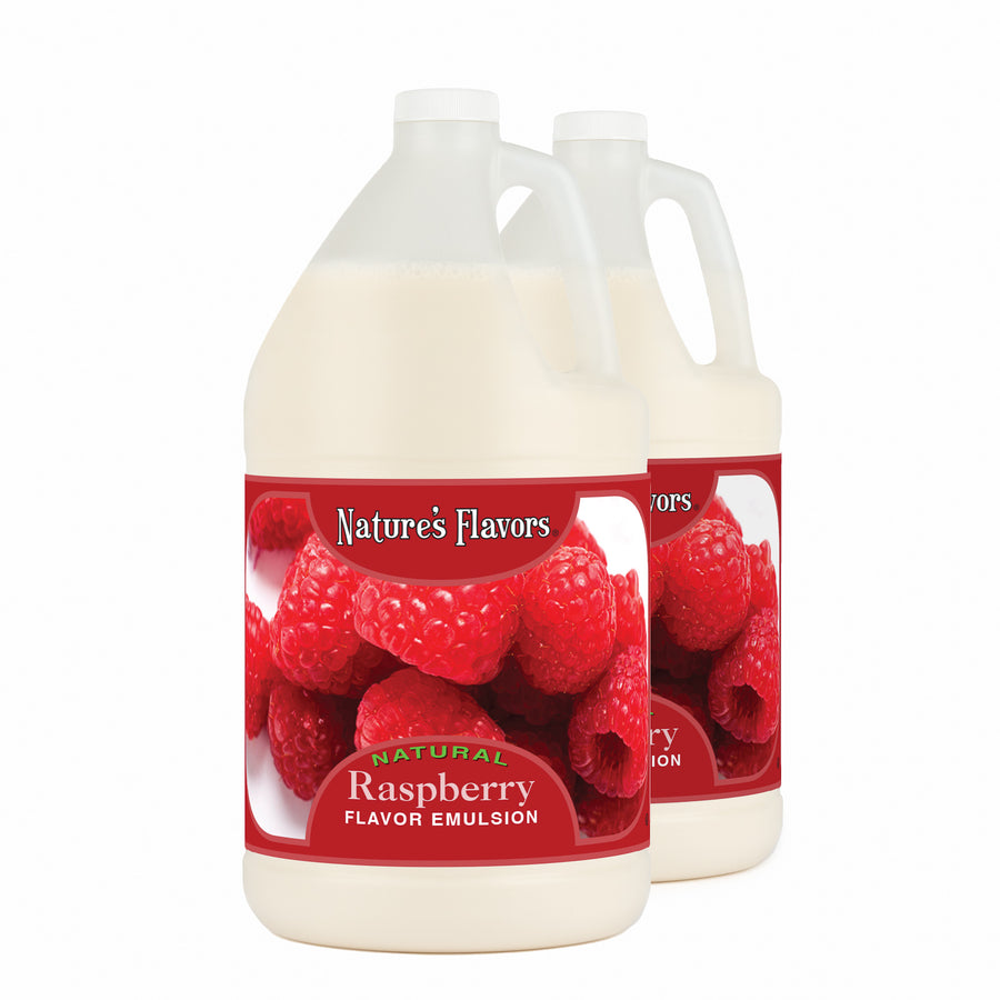Raspberry Flavor Emulsion for High Heat Applications