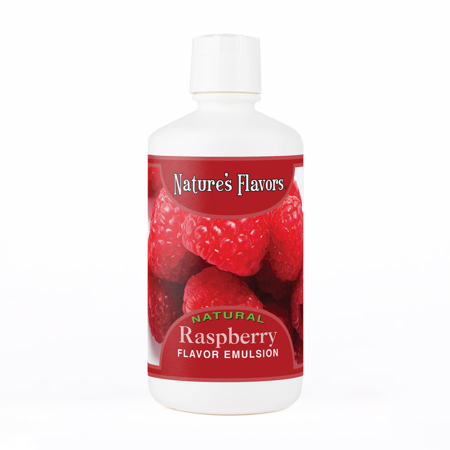 Raspberry Flavor Emulsion for High Heat Applications