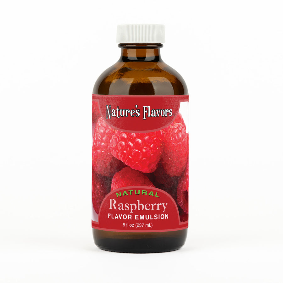 Raspberry Flavor Emulsion for High Heat Applications