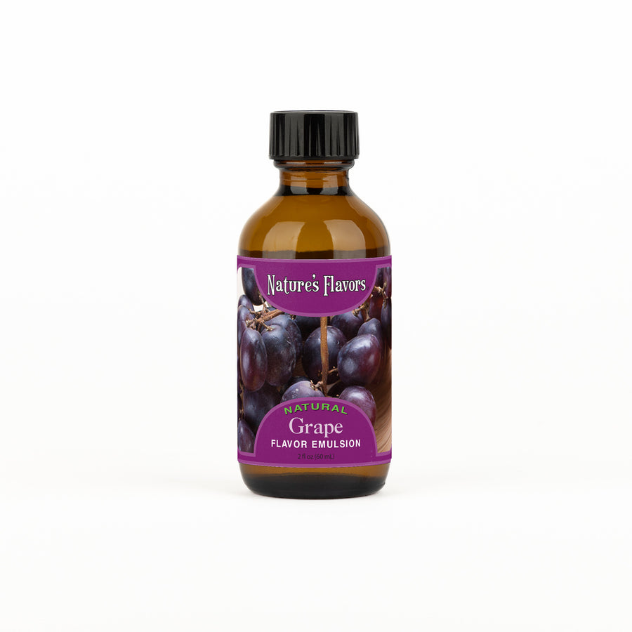 Grape Flavor Emulsion for High Heat Applications