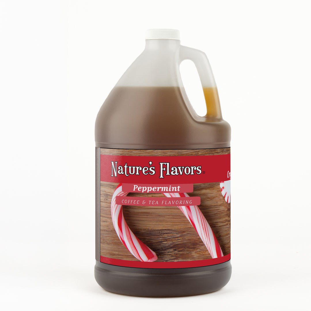 Organic Peppermint Coffee and Tea Flavor Without Diacetyl