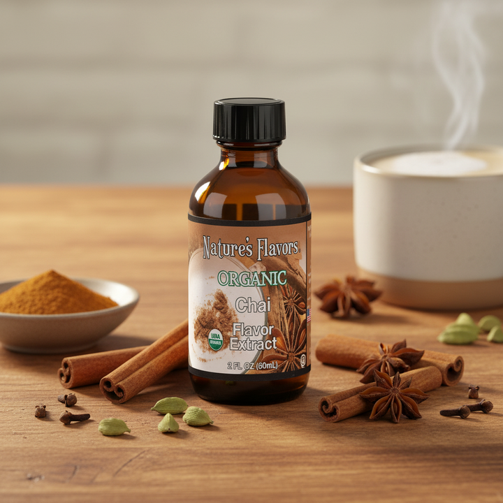 Organic Chai Flavor Extract Without Diacetyl