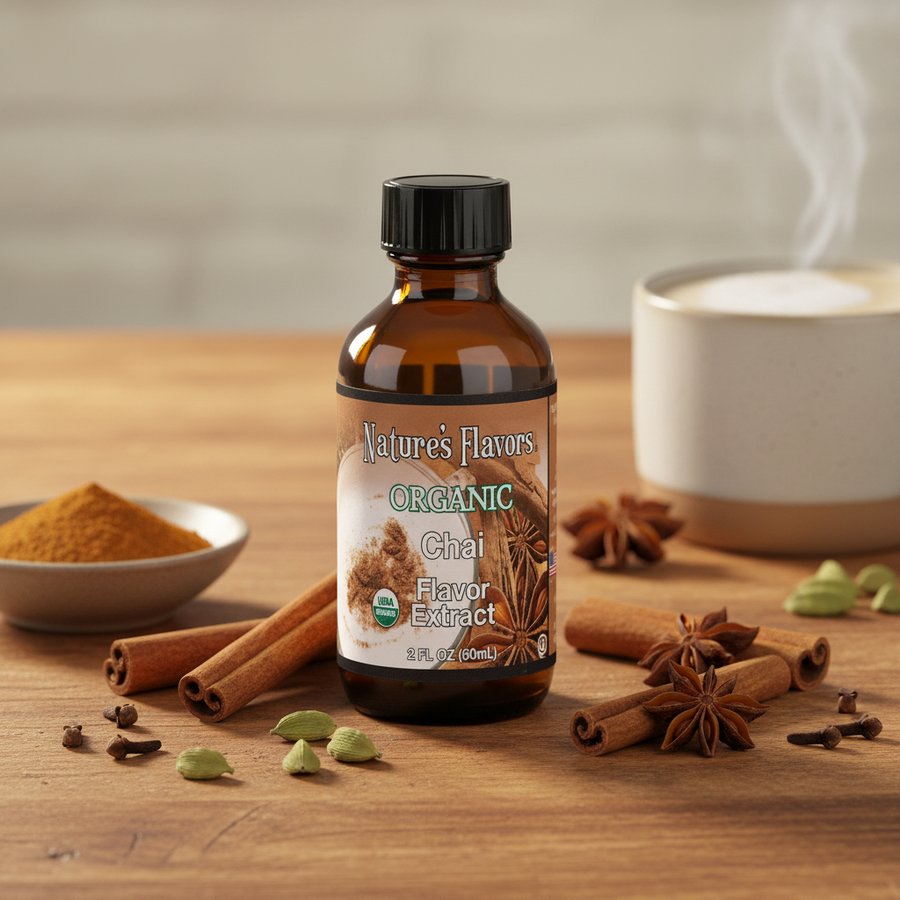 Organic Chai Flavor Extract Without Diacetyl