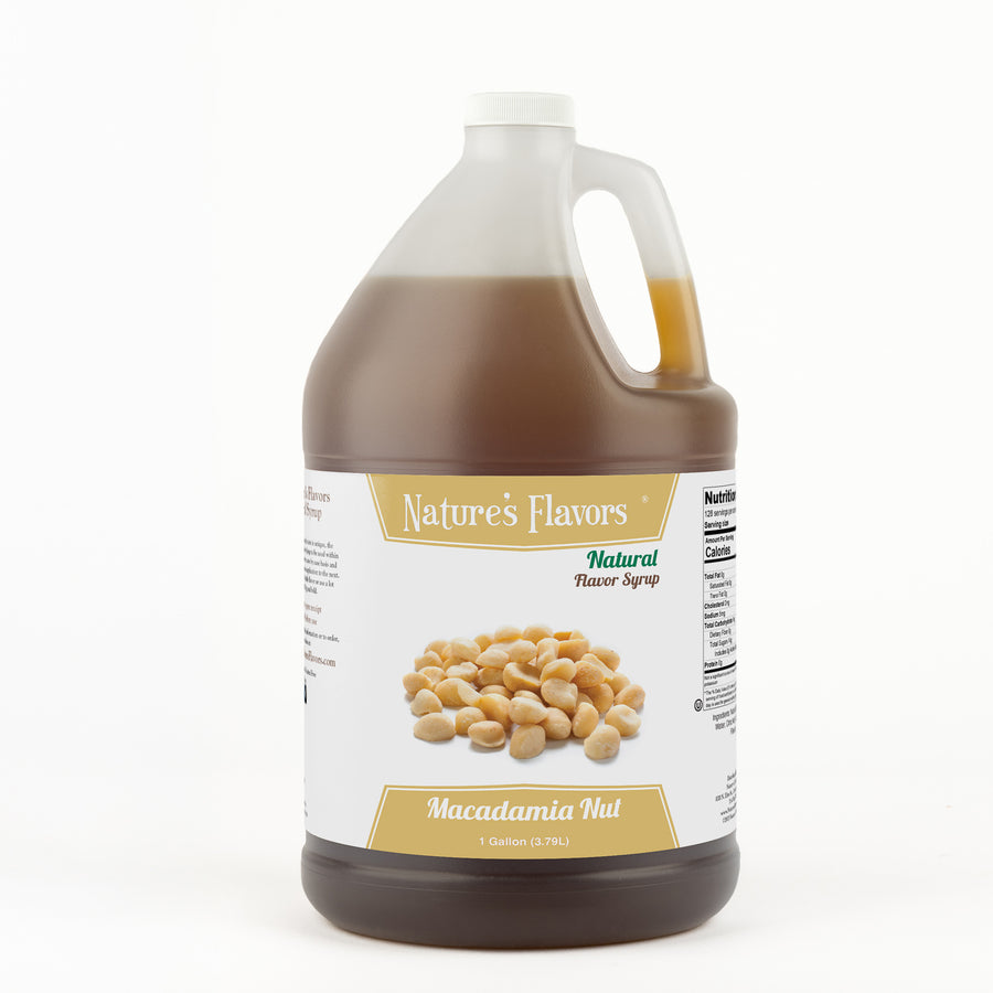 Macadamia Nut Syrup, Natural