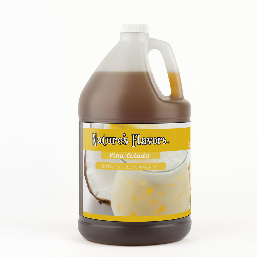 Organic Pina Colada Coffee and Tea Flavor Without Diacetyl