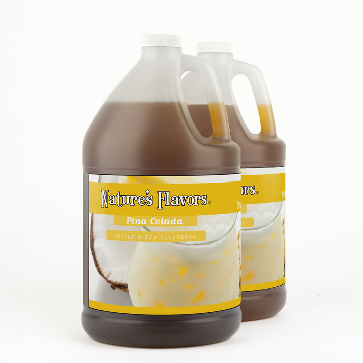 Organic Pina Colada Coffee and Tea Flavor Without Diacetyl