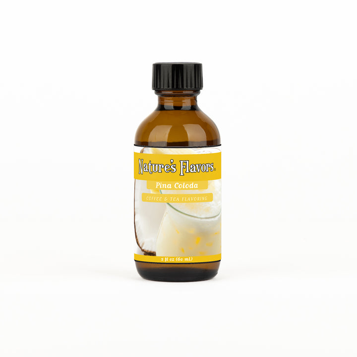 Organic Pina Colada Coffee and Tea Flavor Without Diacetyl