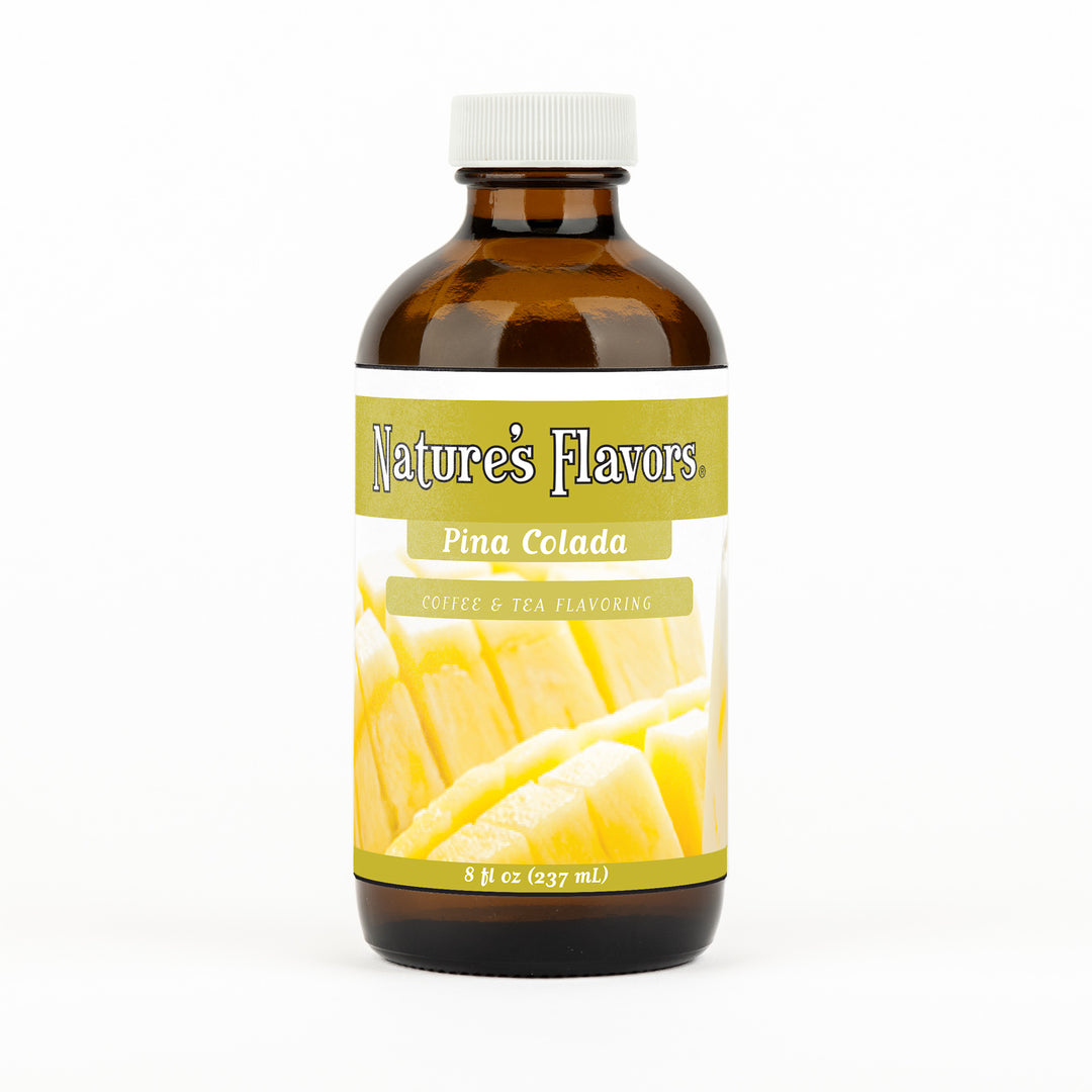 Organic Pina Colada Coffee and Tea Flavor Without Diacetyl