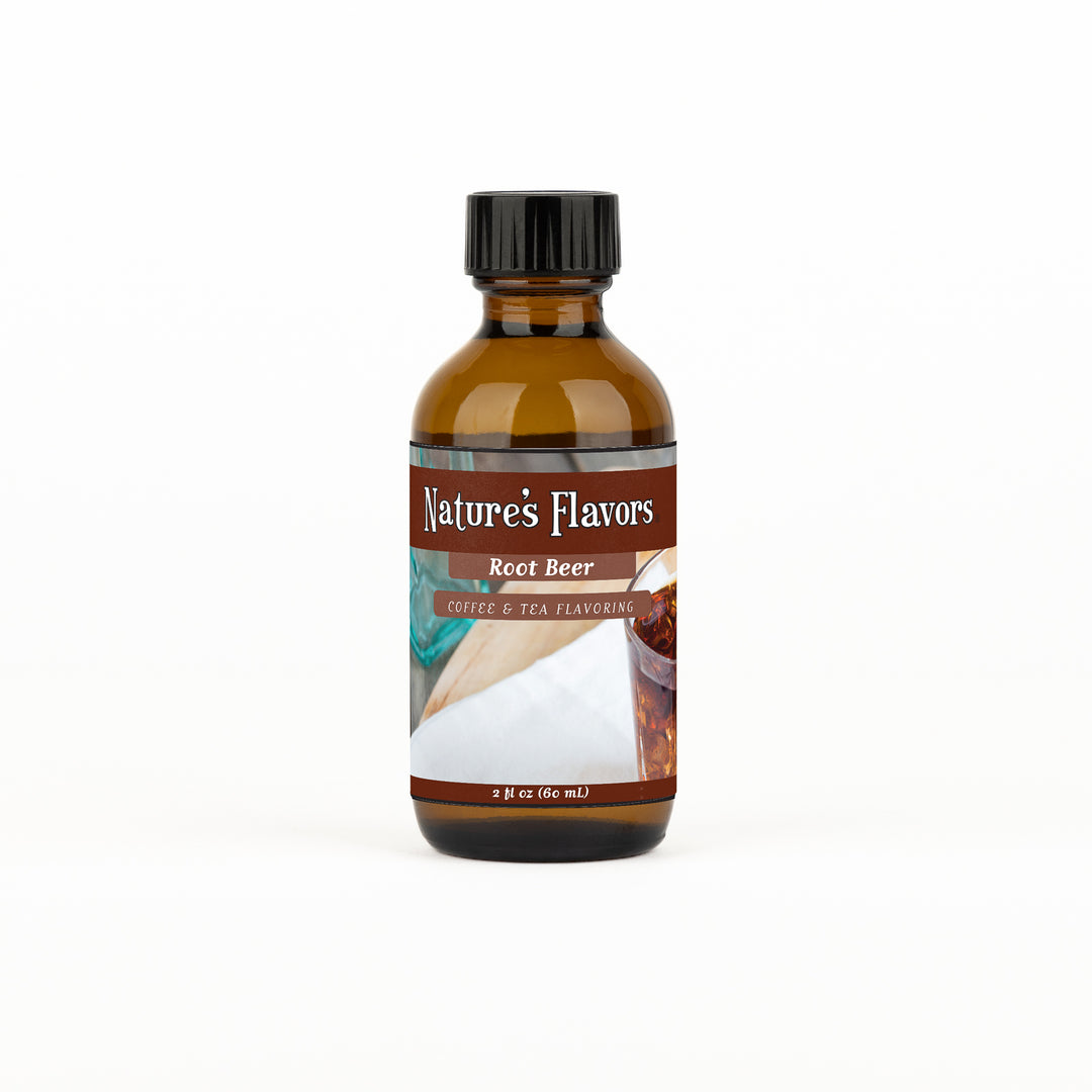 Organic Root Beer Coffee and Tea Flavor Without Diacetyl