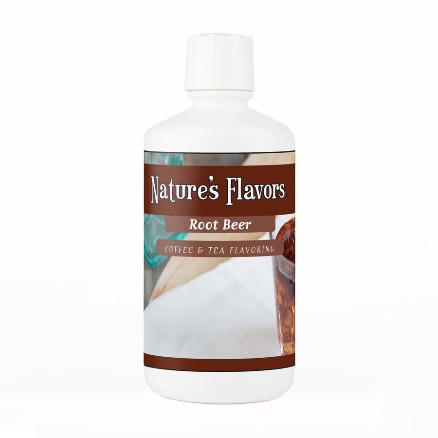 Organic Root Beer Coffee and Tea Flavor Without Diacetyl