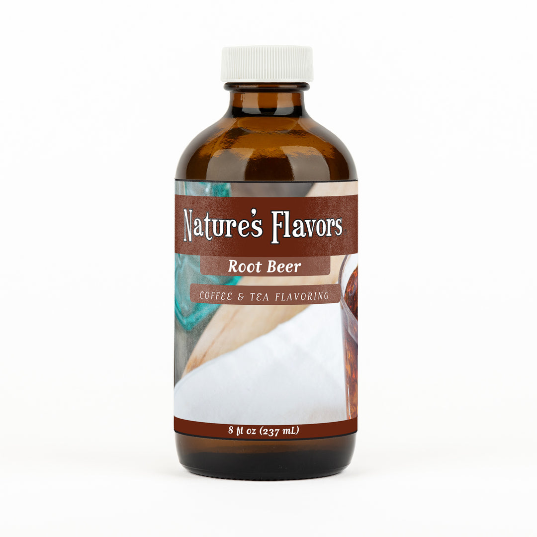 Organic Root Beer Coffee and Tea Flavor Without Diacetyl