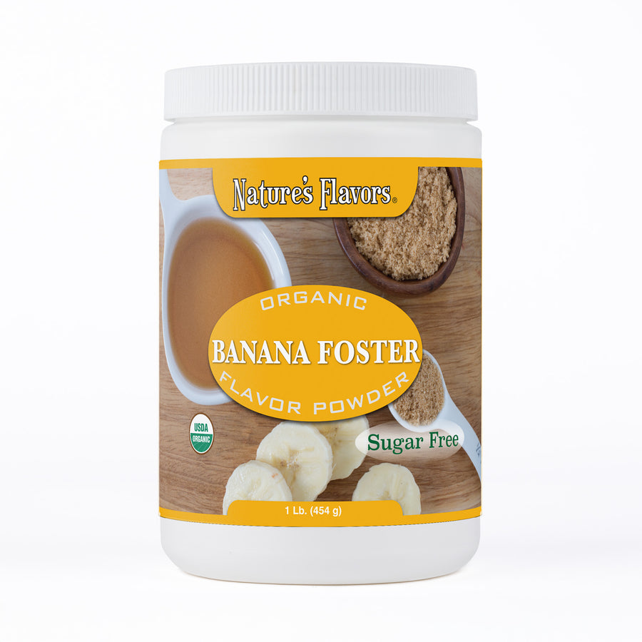 Banana Foster Flavor Powder (Sugar-Free), Organic