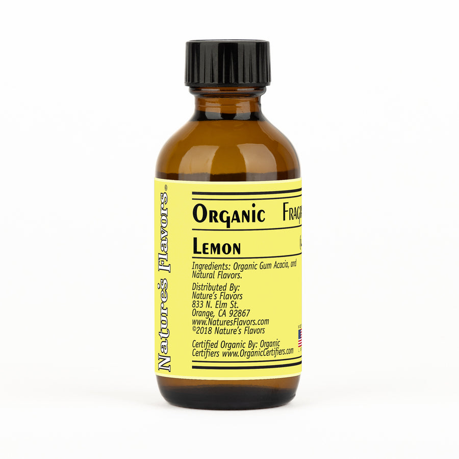 Organic Lemon Fragrance Emulsion with Floral Notes (Water Soluble)