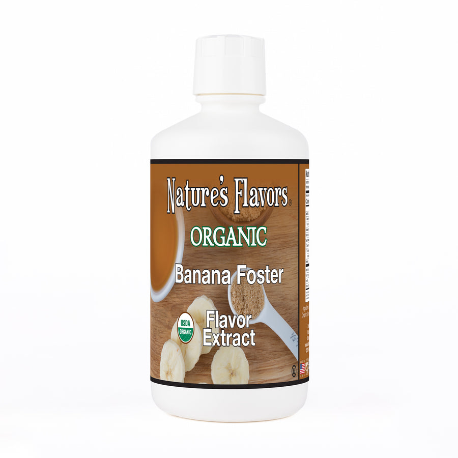 Organic Banana Foster Flavor Extract Without Diacetyl