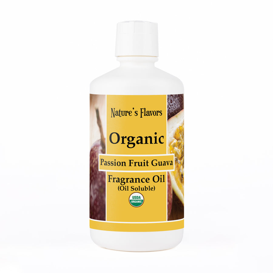 Passion Fruit Guava Fragrance Oil (Oil Soluble), Organic