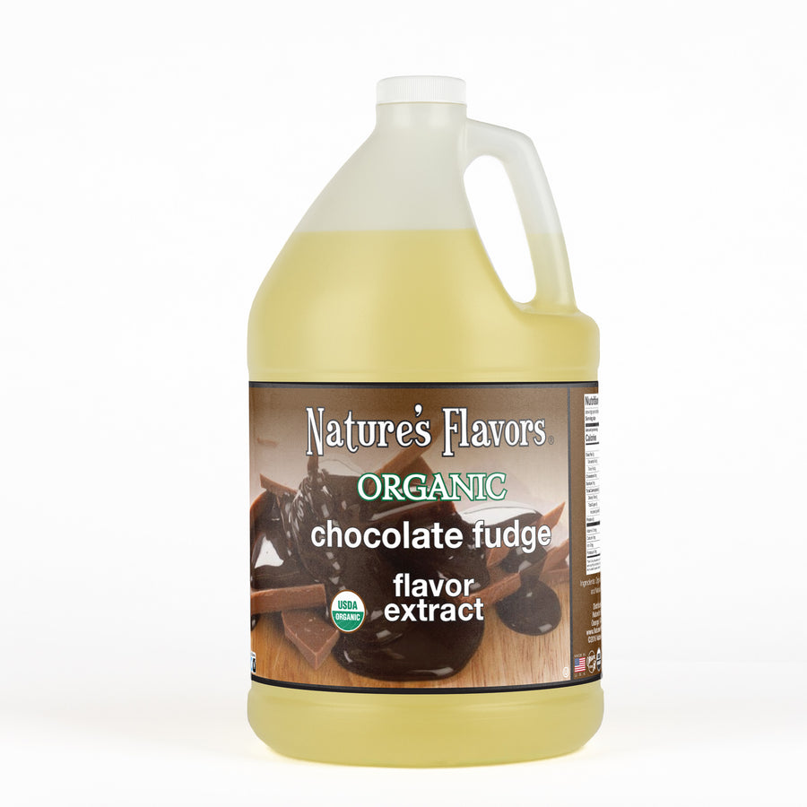 Organic Chocolate Fudge Flavor Extract Without Diacetyl