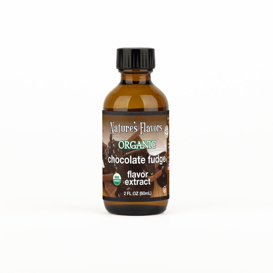 Organic Chocolate Fudge Flavor Extract Without Diacetyl
