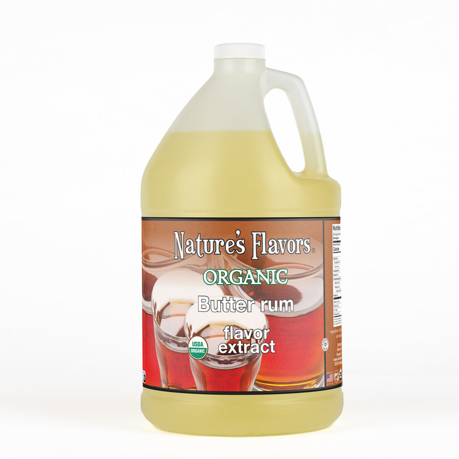 Organic Butter Rum Flavor Extract Without Diacetyl