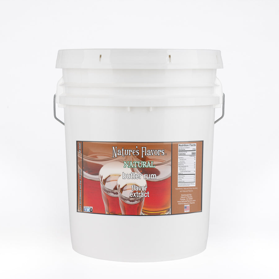 Butter Rum Flavor Extract Without Diacetyl