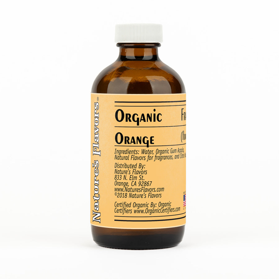 Organic Orange Fragrance Emulsion with Floral Notes (Water Soluble)