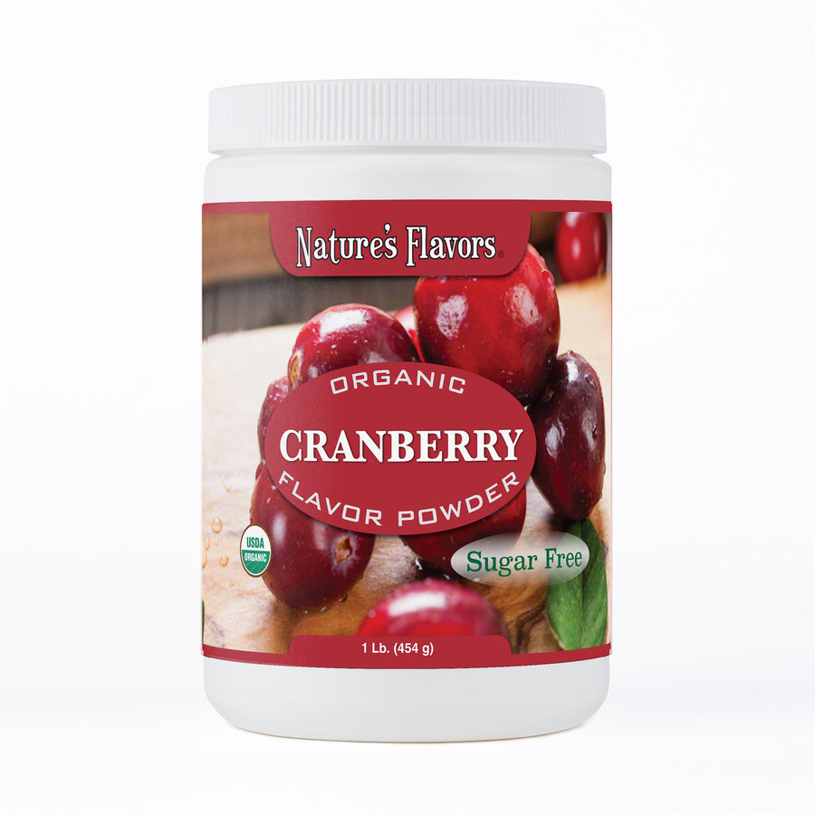 Cranberry Flavor Powder (Sugar-Free), Organic