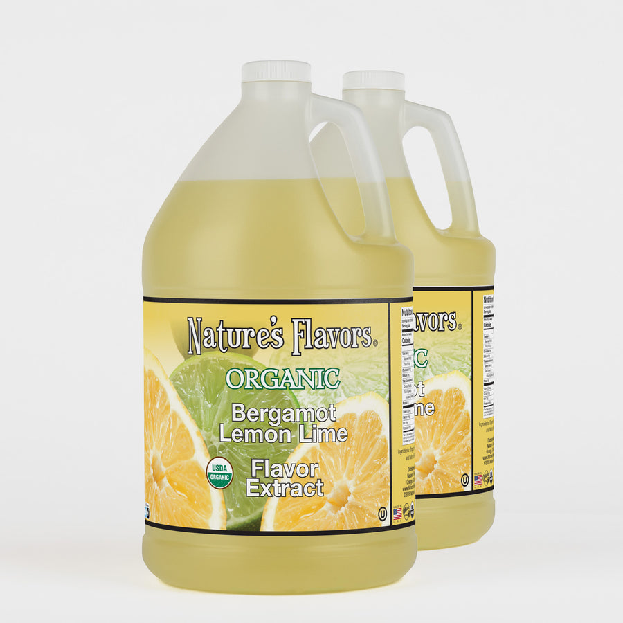 Organic Bergamot Lemon Lime Flavor Extract Without Diacetyl