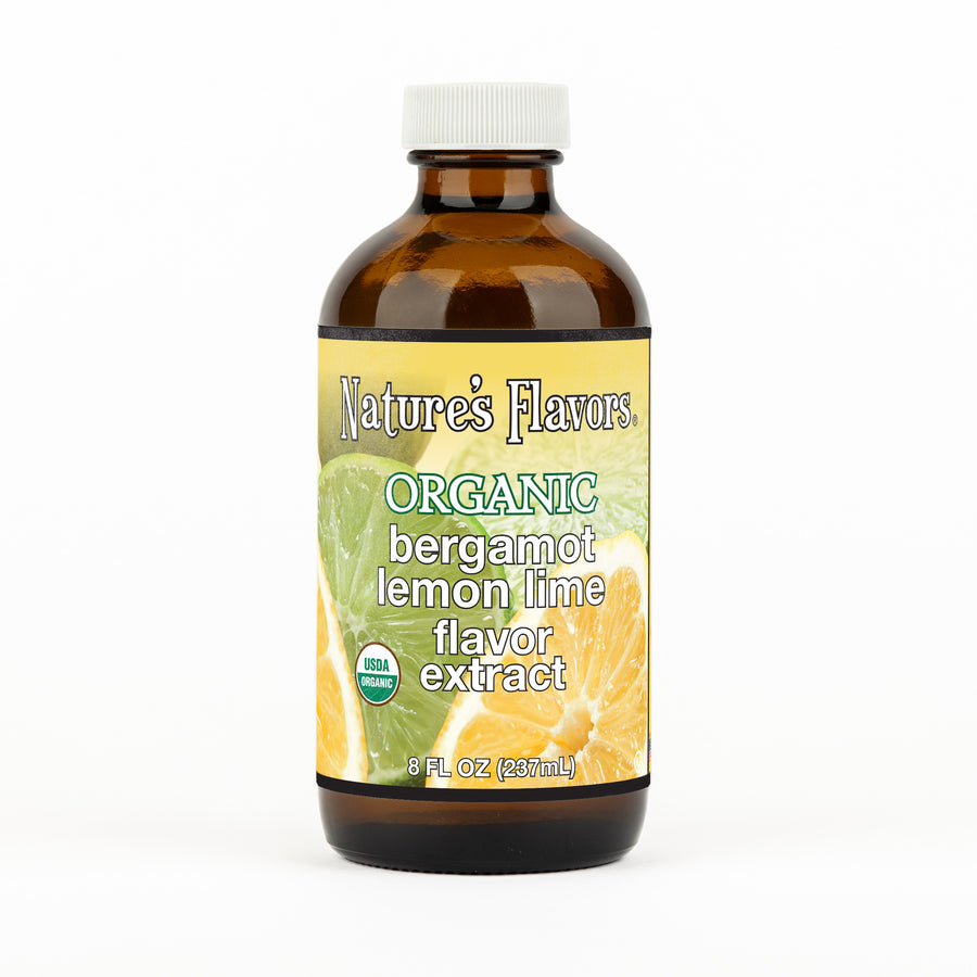 Bergamot Lemon Lime Flavor Extract, Organic
