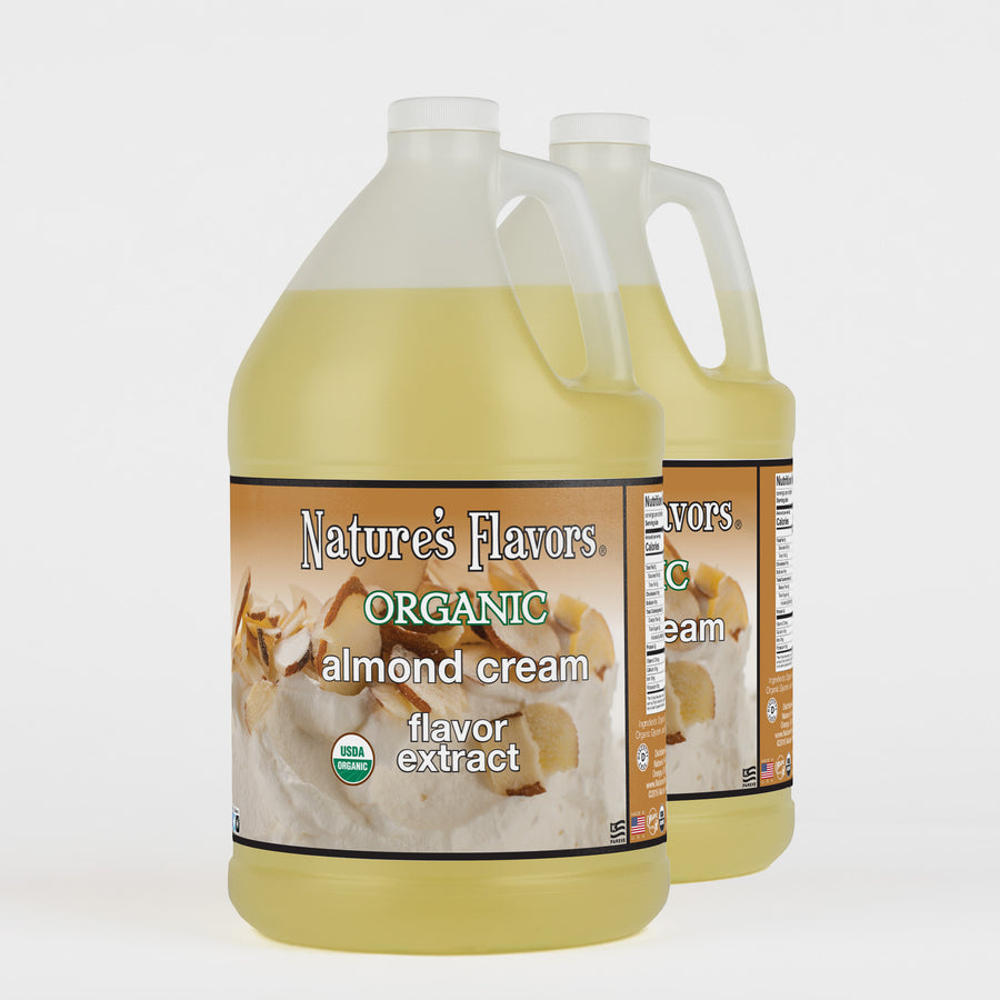 Organic Almond Cream Flavor Extract Without Diacetyl