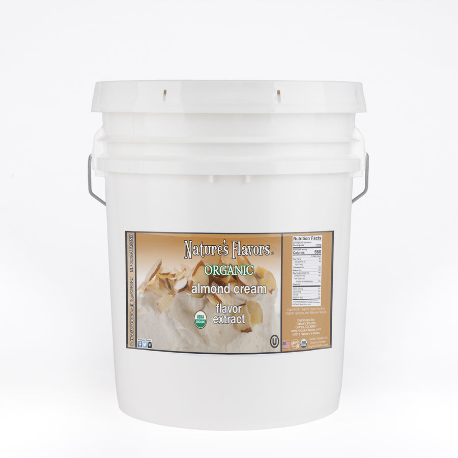 Almond Cream Flavor Extract, Organic