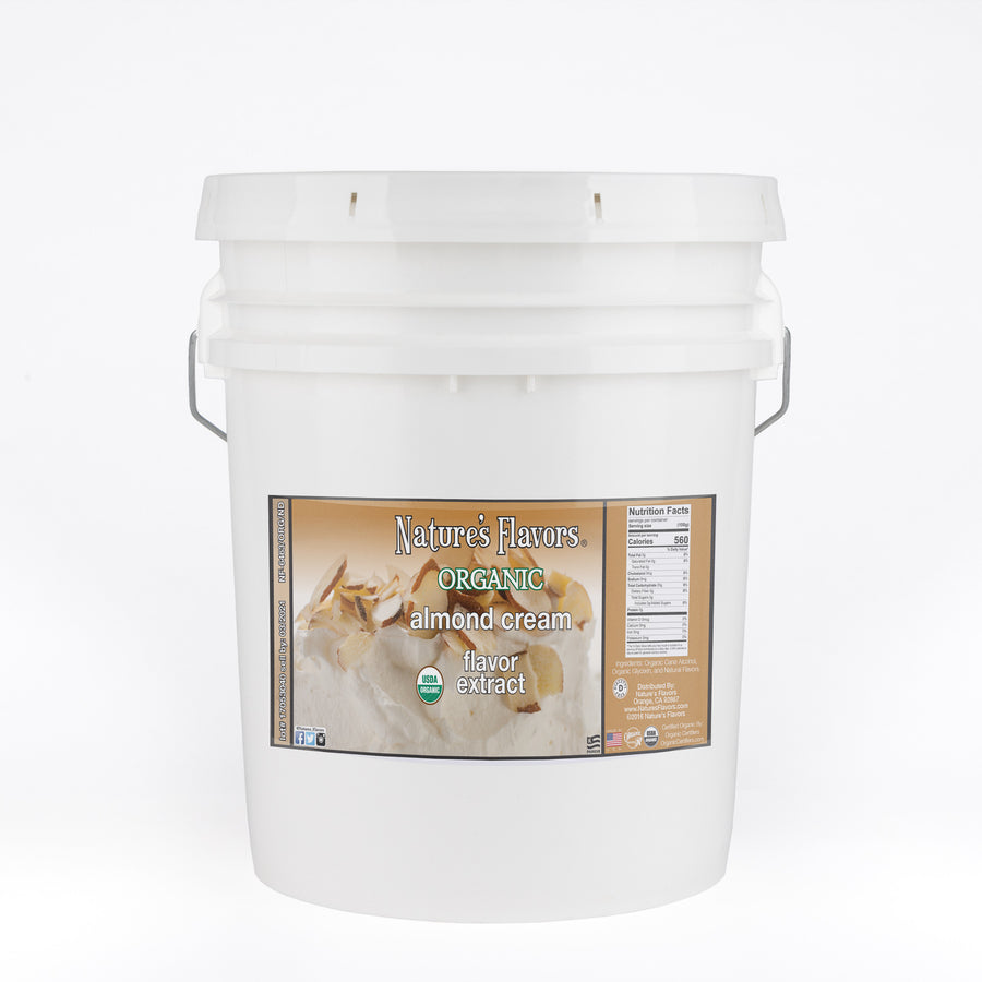 Organic Almond Cream Flavor Extract Without Diacetyl