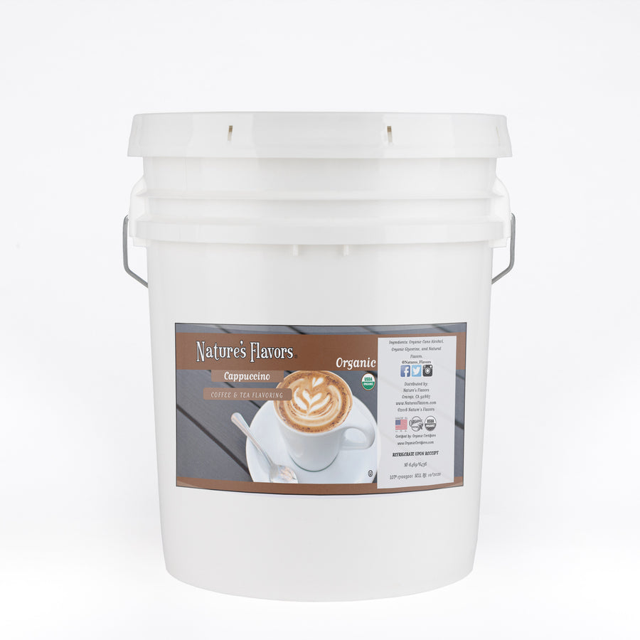 Organic Cappuccino Coffee and Tea Flavoring