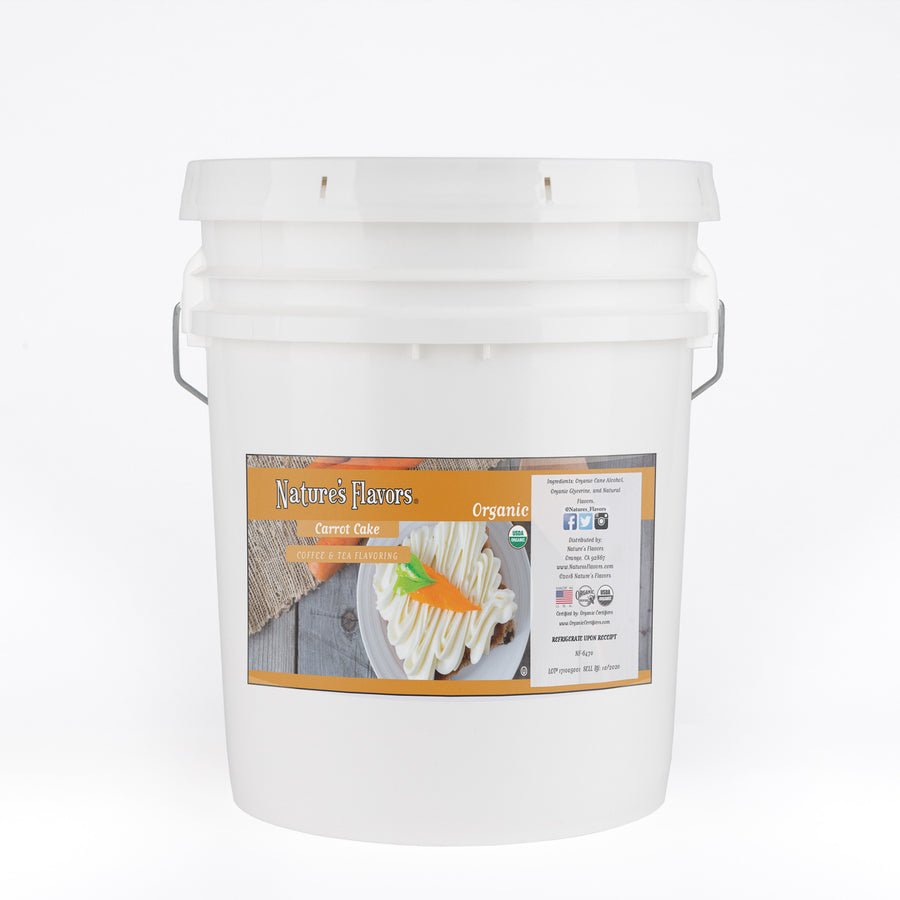 Organic Carrot Cake Coffee and Tea Flavoring