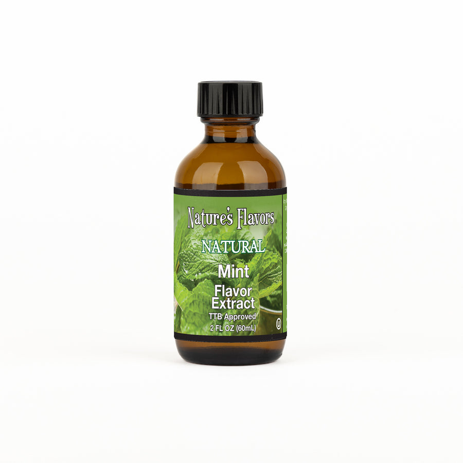 Mint Flavor Extract - TTB Approved, Natural