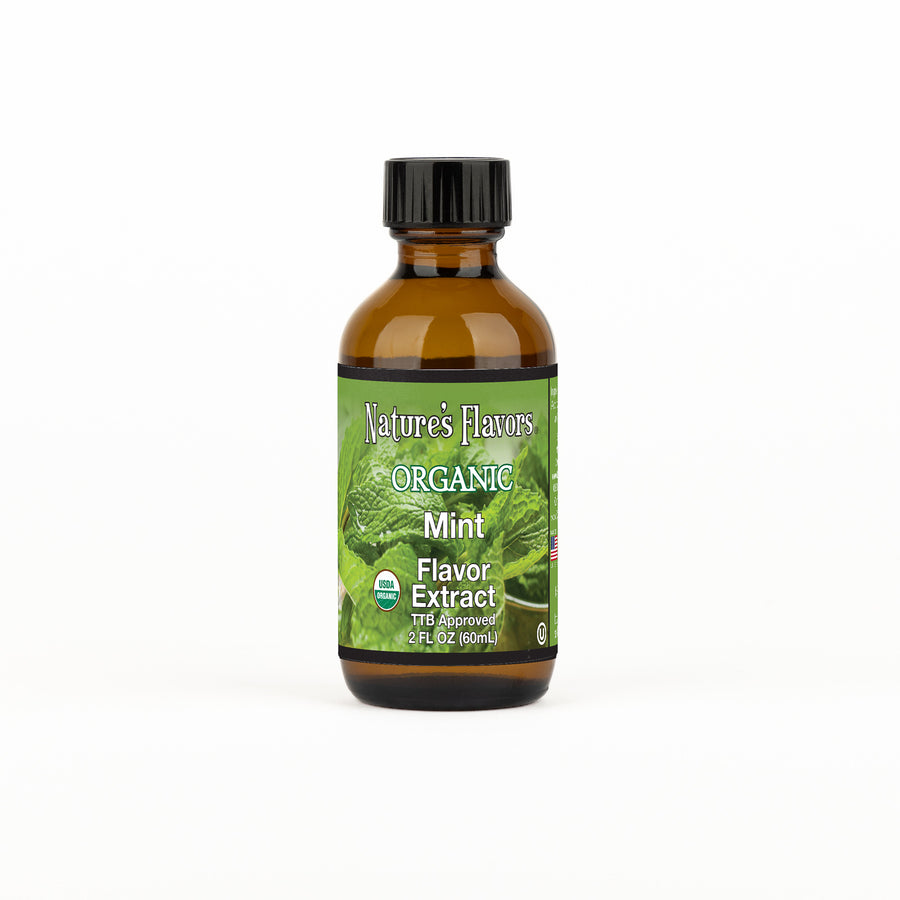 Mint Flavor Extract, Organic - TTB Approved