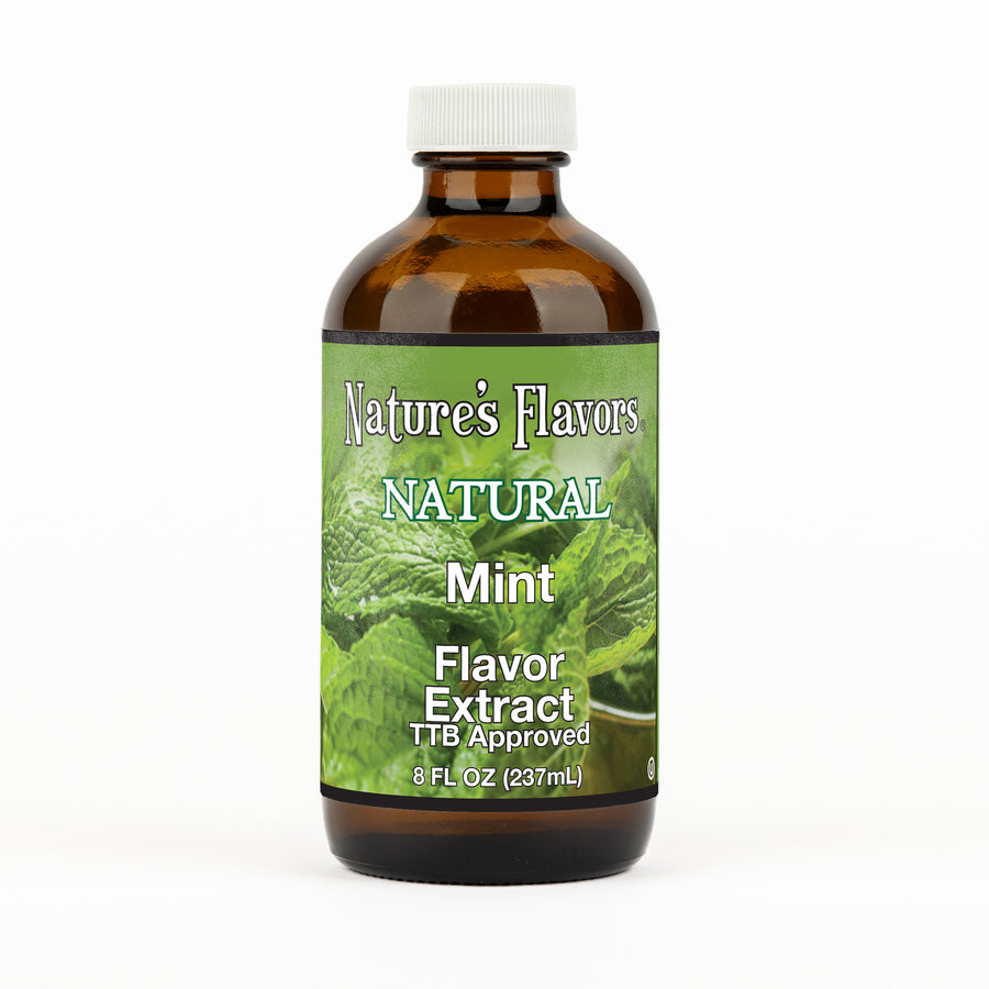 Mint Flavor Extract - TTB Approved, Natural