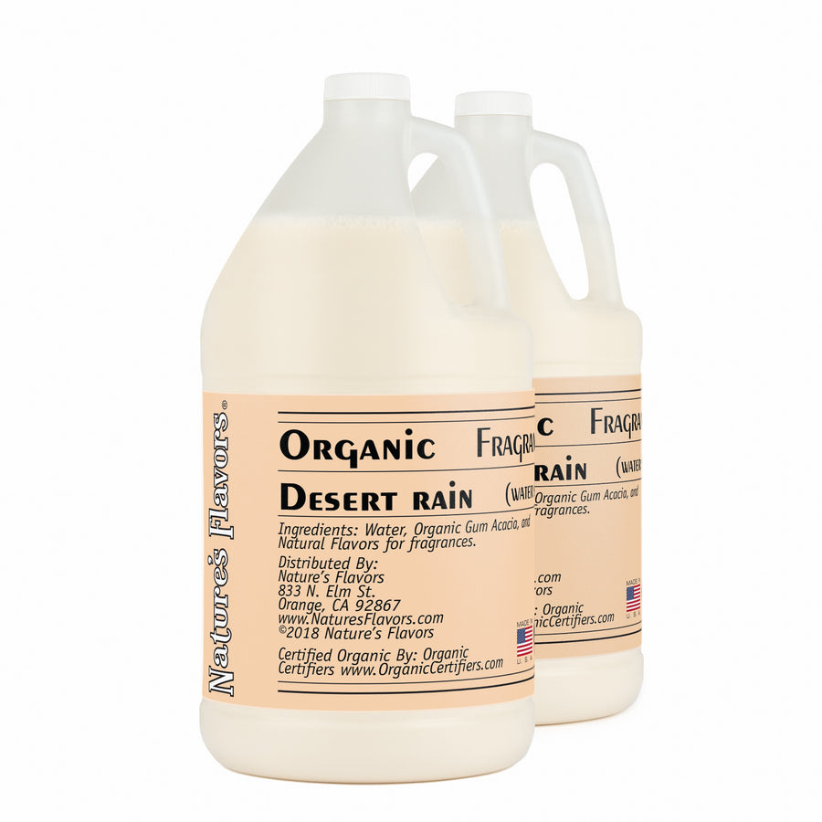 Organic Desert Rain Fragrance Emulsion with Floral Notes (Water Soluble)