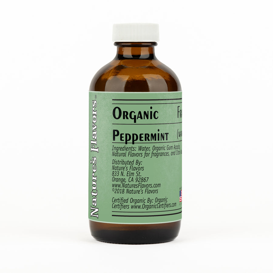Organic Peppermint Fragrance Emulsion (Water Soluble)
