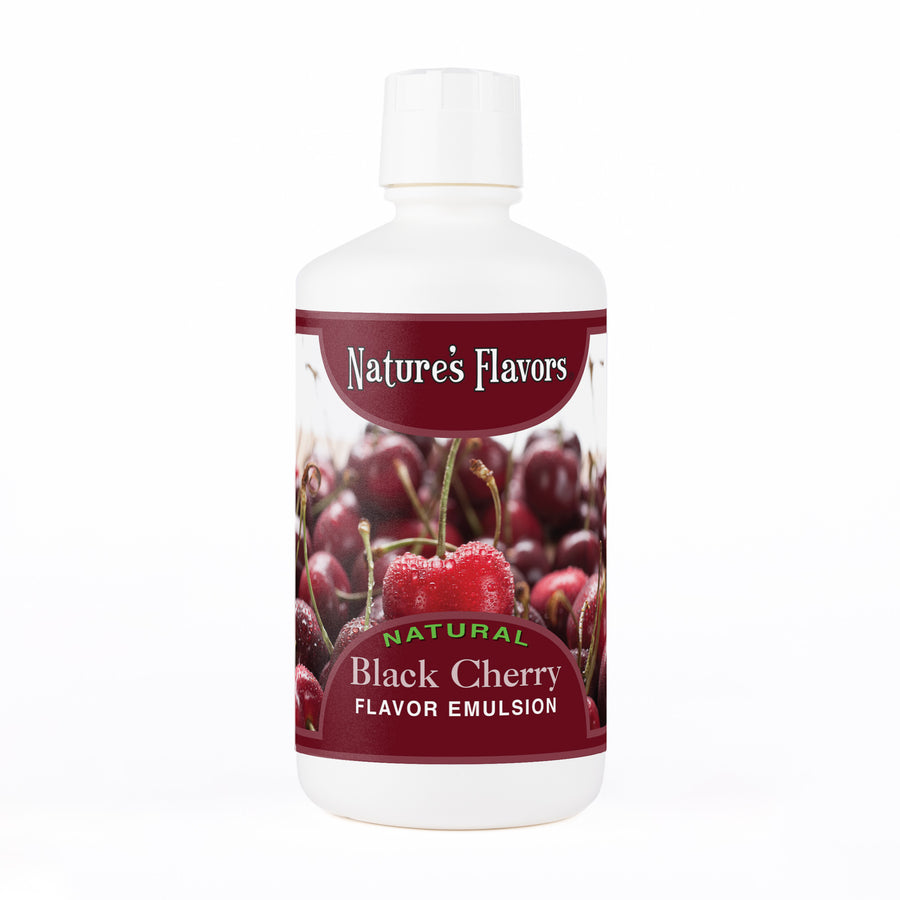 Black Cherry Flavor Emulsion for High Heat Applications