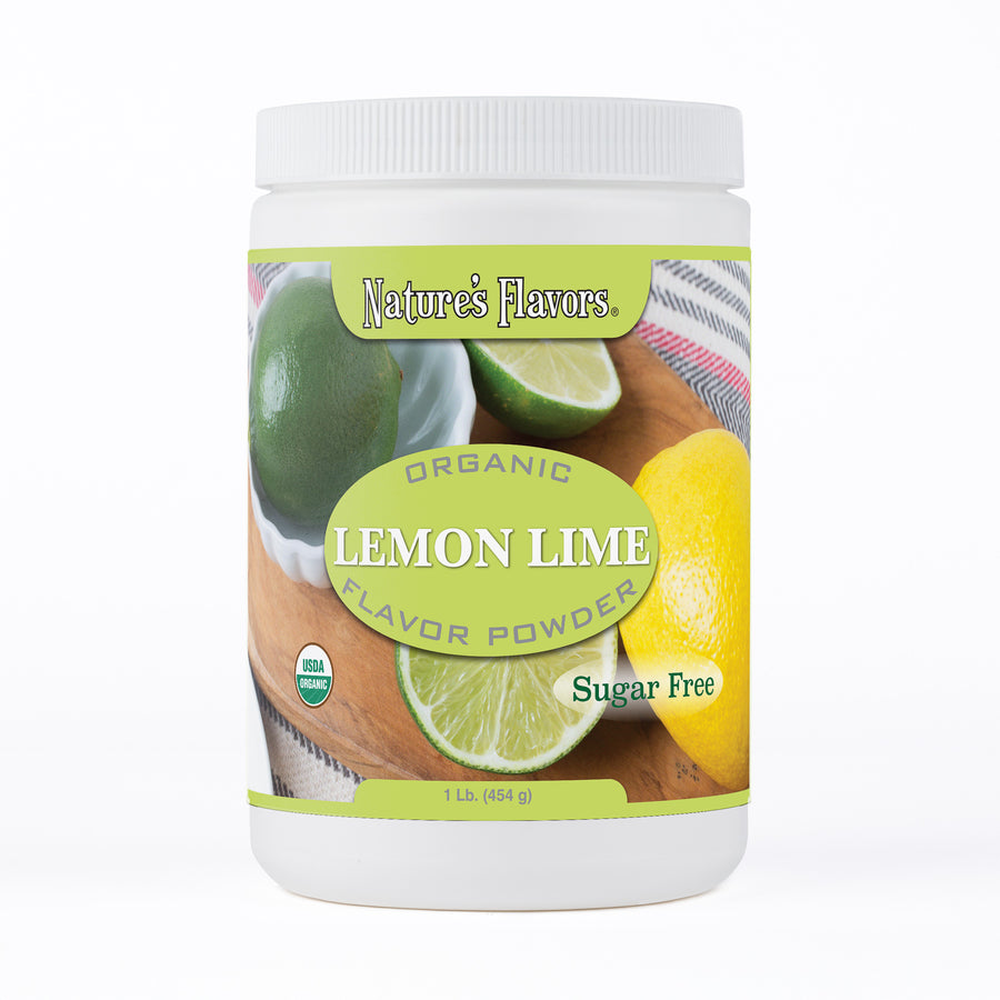 Lemon Lime Flavor Powder (Sugar-Free), Organic