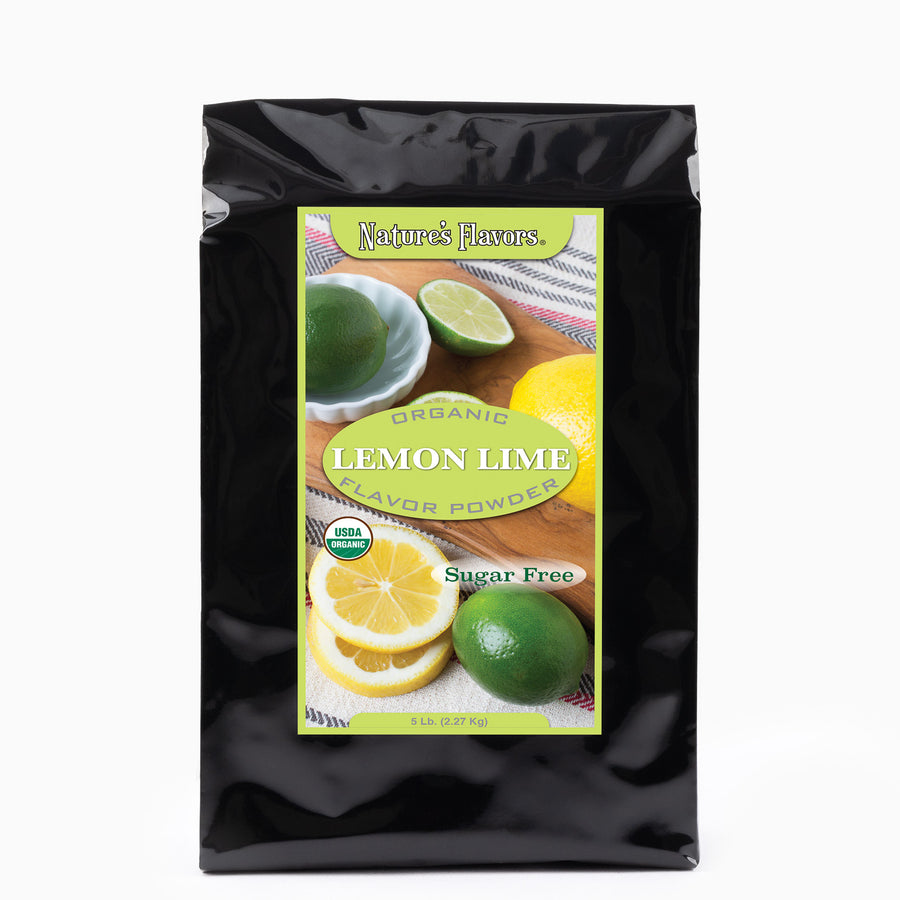 Lemon Lime Flavor Powder (Sugar-Free), Organic